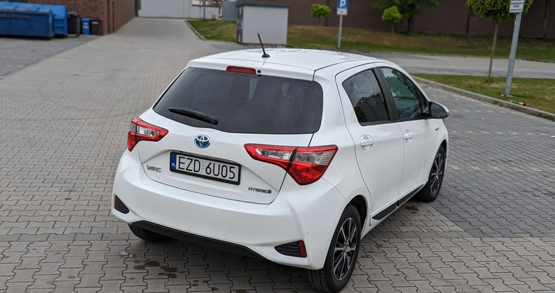 Toyota Yaris cena 61999 przebieg: 36200, rok produkcji 2019 z Krynki małe 781